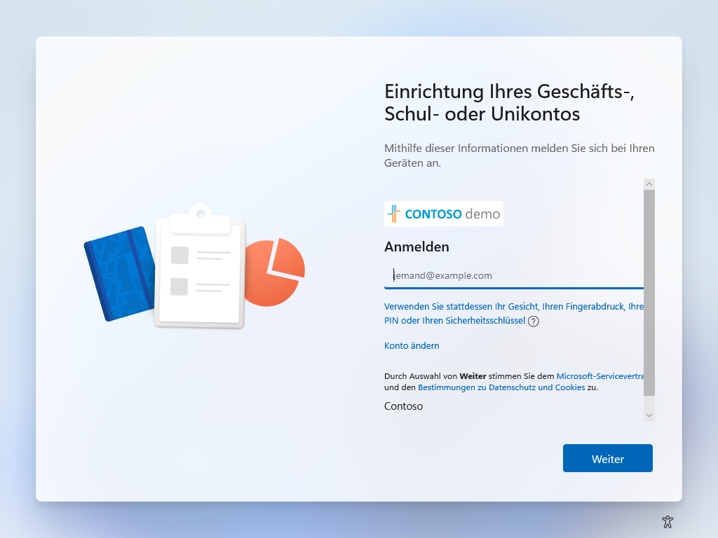 Anmeldung am Autopilot-Gerät